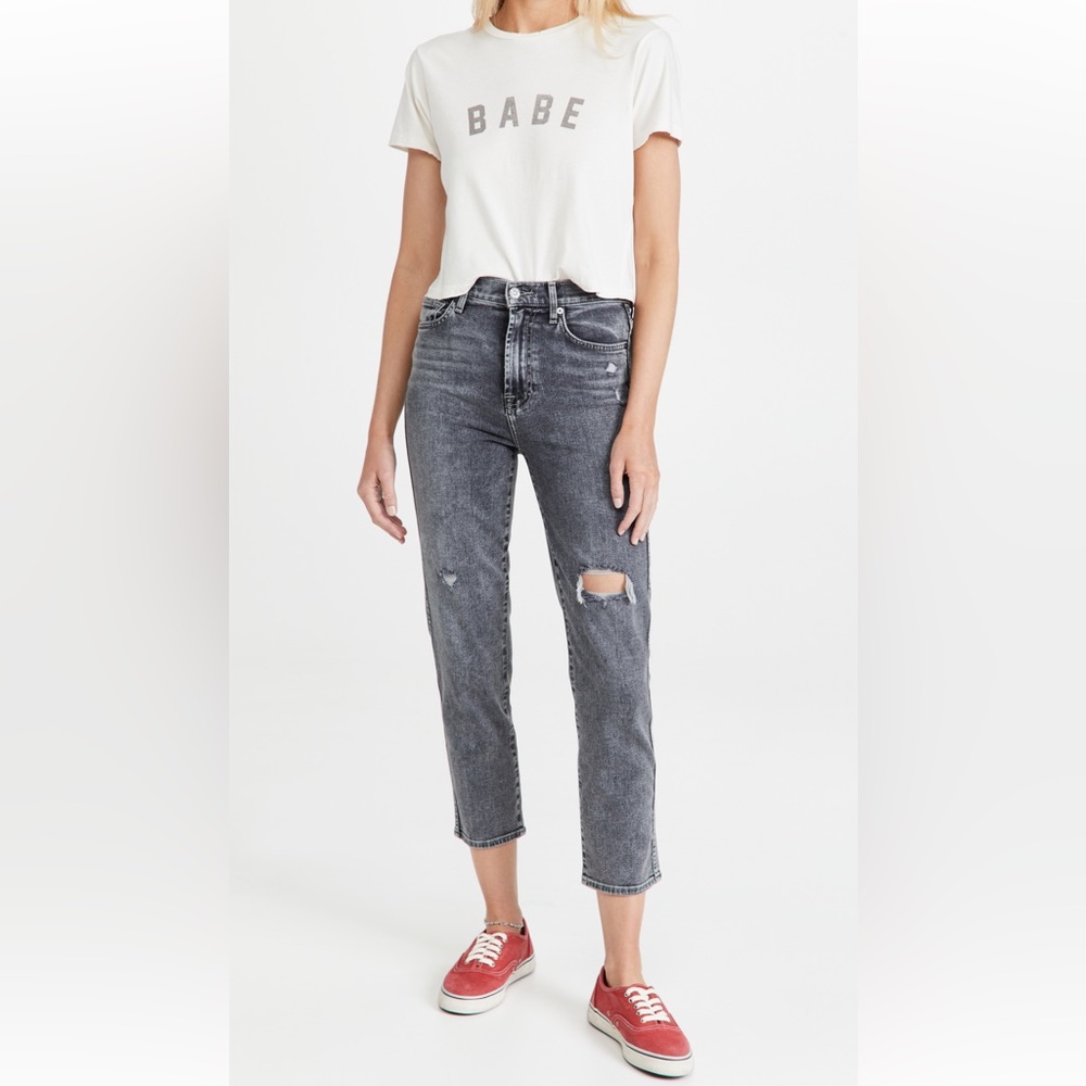 7 forAll Mankind High Waisted Straight leg jeans !